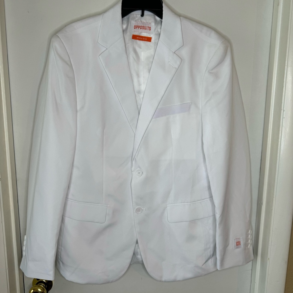 Opposuits White Blazer